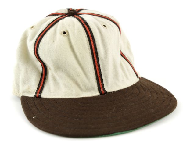1960s St. Louis Browns Rawlings Game Worn Old Timers Cap – 1940-45 style (MEARS LOA) 