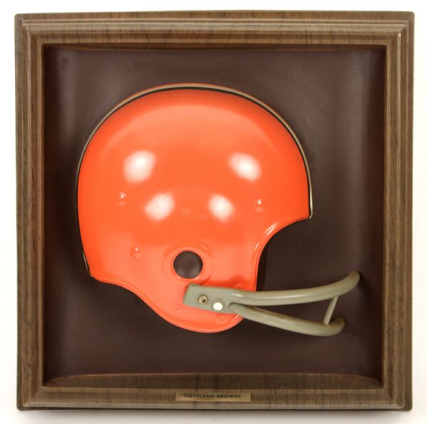 1969-70 Circa Cleveland Browns NFL Football Helmet Plaque