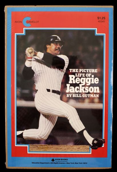 1970s Reggie Jackson New York Yankees The Picture Life of Reggie Jackson 10 1/2" x 15 1/2" Promotional Poster