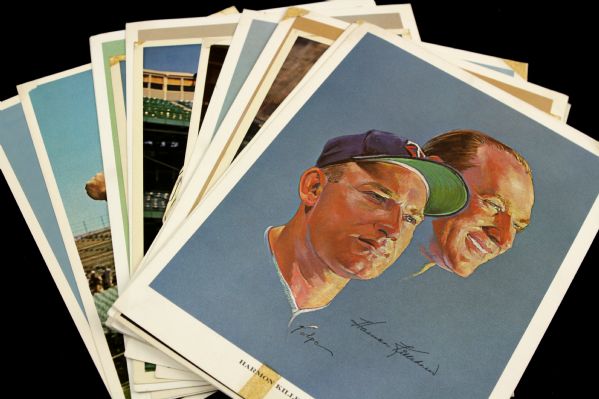 1964-65 Minnesota Twins Western Oil About 8" x 10" Print - Lot of 24 Total 