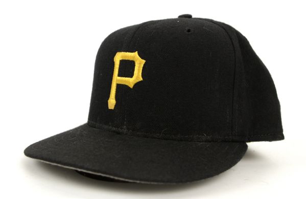1994-96 Pittsburgh Pirates Game Worn Cap Attributed To Angelo Encarnacion Signed by Terry Collins - MEARS LOA 