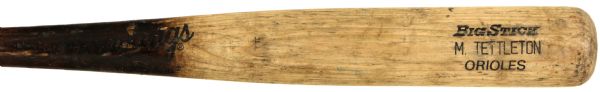 1988-90 Mickey Tettleton Baltimore Orioles Rawlings Professional Model Game Used Bat (MEARS A9)