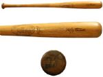 1933-34 Kirby Ferrell Louisville Slugger Professional Model Game Used Bat (MEARS A7.5)