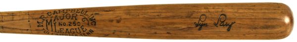 1930s Lyn Lary Yankees Red Sox Browns Indians M.R. Campbell Professional Model Game Used Bat (MEARS LOA)