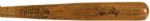 1930s Lyn Lary Yankees Red Sox Browns Indians M.R. Campbell Professional Model Game Used Bat (MEARS LOA)