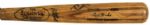 1987-89 Greg Brock Milwaukee Brewers Autographed Louisville Slugger Professional Model Game Used Bat (MEARS A8.5)