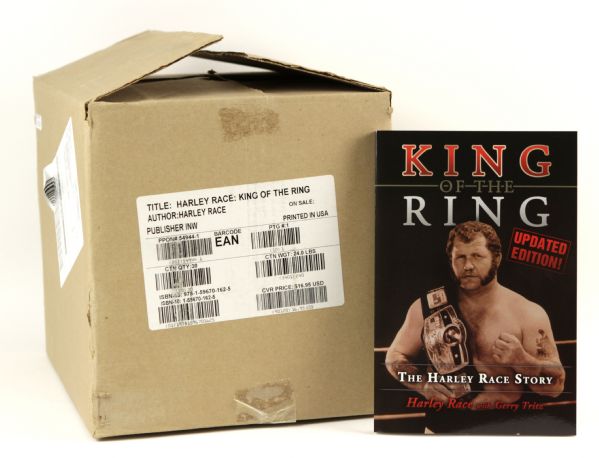 2006 King of the Ring The Harley Race Story Book - Case of 30
