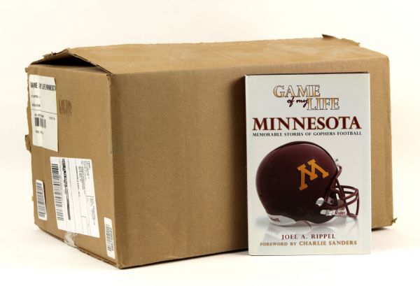 2007 Game of my Life Minnesota Golden Gophers Hardcover Book - Lot of 26 