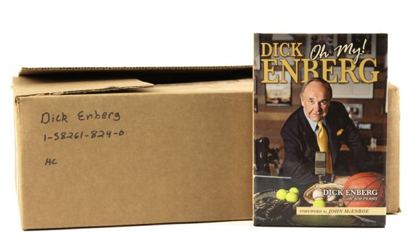 2004 Dick Enberg Oh My! Box of 23 Books w/DVD Insert 