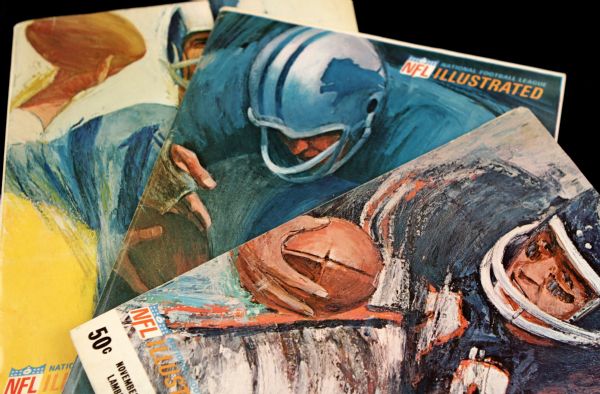 1966 Green Bay Packers Program - Lot of 3 From Super Bowl I Season