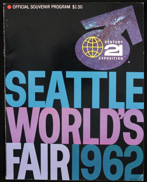 1962 Worlds Fair Program - Seattle Host City