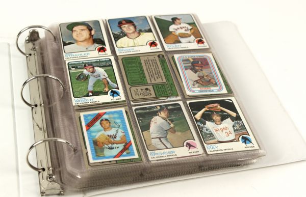 1973-79 Collection of Topps Baseball Cards 390 Cards w/Thurman Munson Reggie Jackson Nolan Ryan Yaz 
