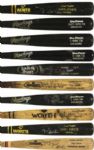 1988-94 Darryl Hamilton Milwaukee Brewers Game Used Bat Collection (10) MEARS Authentic LOA