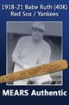 1918-21 Babe Ruth Red Sox/Yankees 40K Louisville Slugger Professional Model Game Bat (MEARS LOA)