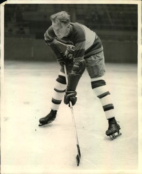 1929 Percy Galbraith Boston Bruins Original 8" x 10" Photo (MEARS LOA)