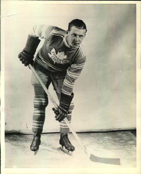1932 Syd Howe Toronto Maple Leafs Original 8" x 10" Photo (MEARS LOA)