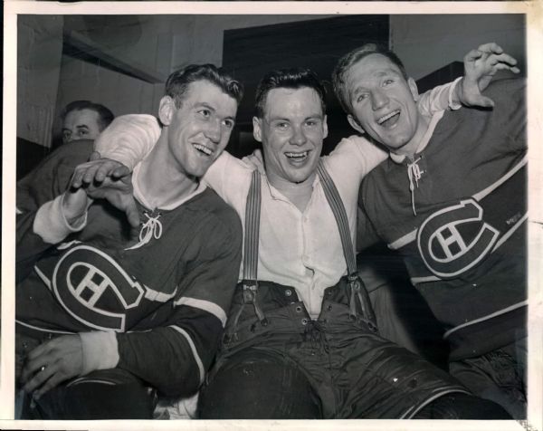 1950s-60s Montreal Canadiens Original Photos - Lot of 40 (MEARS LOA)