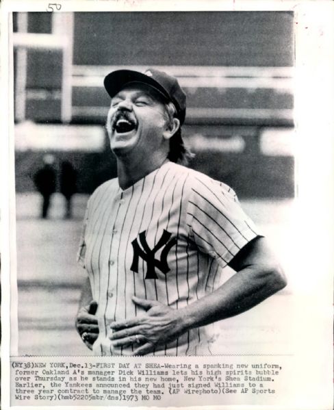 1959-86 Dick Williams Mariner As Red Sox Orioles Yankees "Seattle Times Archives" Original Photos - Lot of 40 (ST Hologram/MEARS LOA) 