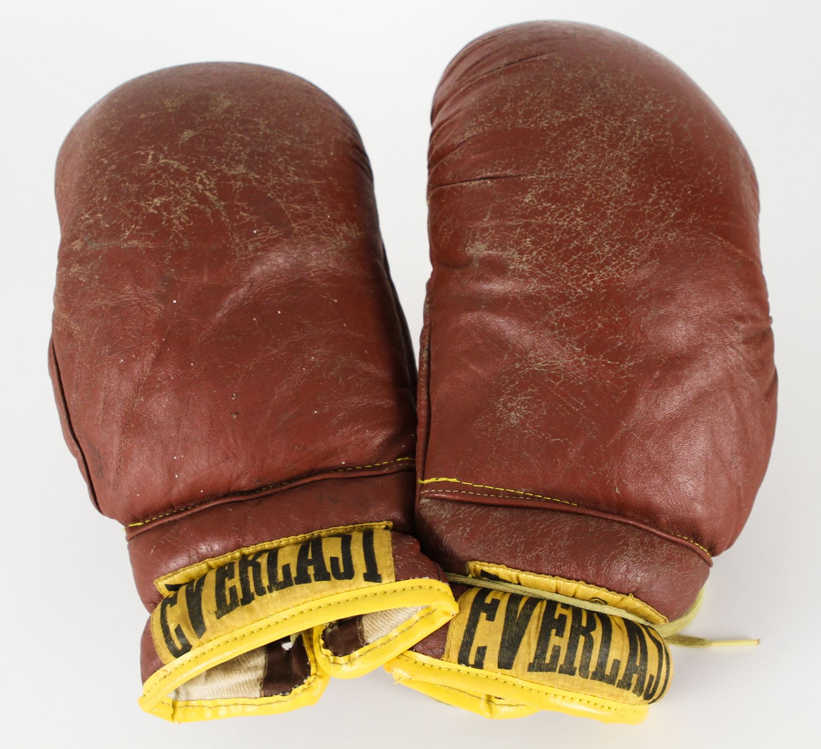 Lot Detail - 1970s Vintage Pair of Everlast Leather Boxing Gloves