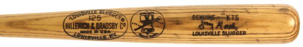 1976 Jerry Morales / Randy Hundley Louisville Slugger Professional Model Bicentennial Game Used Bat - Chicago Cubs (MEARS A6)