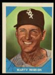 1960 Topps Marty Marion Chicago White Sox Signed Card (JSA)