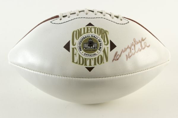 1990s Elroy "Crazylegs" Hirsch Signed Pro Football Hall of Fame Collectors Edition Football (Pro Football HOF COA)