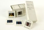 1982 Official American League 2" x 2" Full Color Player Slides - Lot of 78 With Original Paperwork
