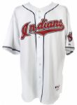 2002-05 Terry Mullholland Jeff Liefer Cleveland Indians Game Worn Jerseys - Lot of 2 (MEARS LOA) 