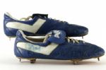 1984 circa Darryl Strawberry New York Mets Signed Game Worn Pony Cleats (MEARS LOA/JSA)