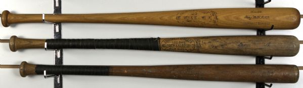 1930s Babe Ruth New York Yankees H&B Louisville Slugger Store Model Bat Collection - Lot of 3
