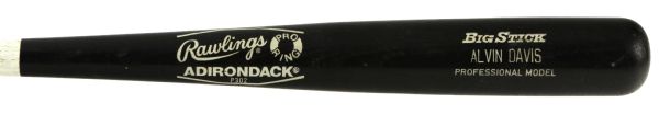 1985 Alvin Davis Seattle Mariners Rawlings Adirondack Professional Model Game Used Bat (MEARS Authentic)