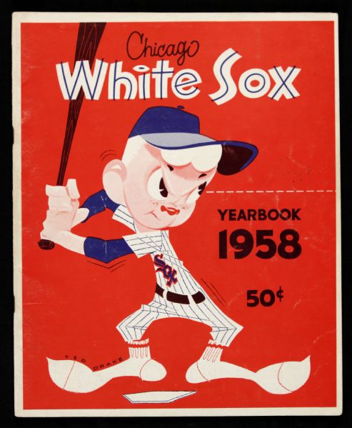 1958 Chicago White Sox Team Yearbook