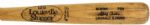 1980-83 Gary Carter Montreal Expos Louisville Slugger Professional Model Team Index Bat (MEARS A8)