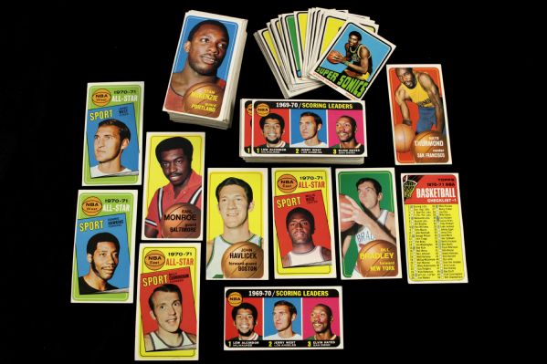 1950s-80s Baseball Football Basketball Boxing Card Collection - Lot of 250+