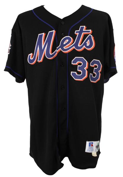1998 Tim Spehr New York Mets Game Worn Alternate Jersey (MEARS LOA)