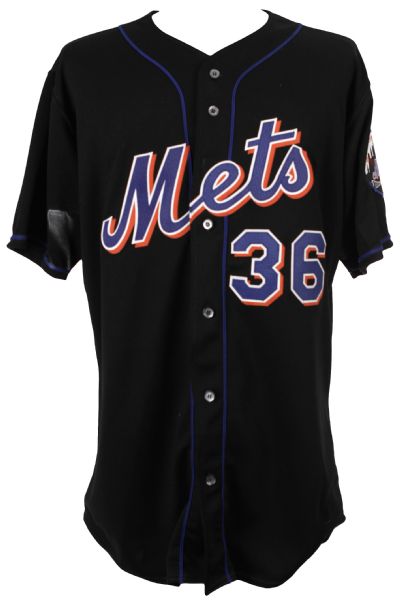 1999 Greg McMichael New York Mets Game Worn Alternate Jersey (MEARS LOA)
