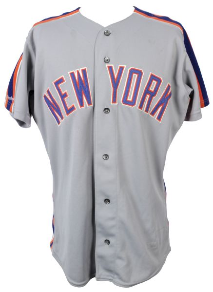 1991 Keith Miller New York Mets Game Worn Road Jersey (MEARS LOA)
