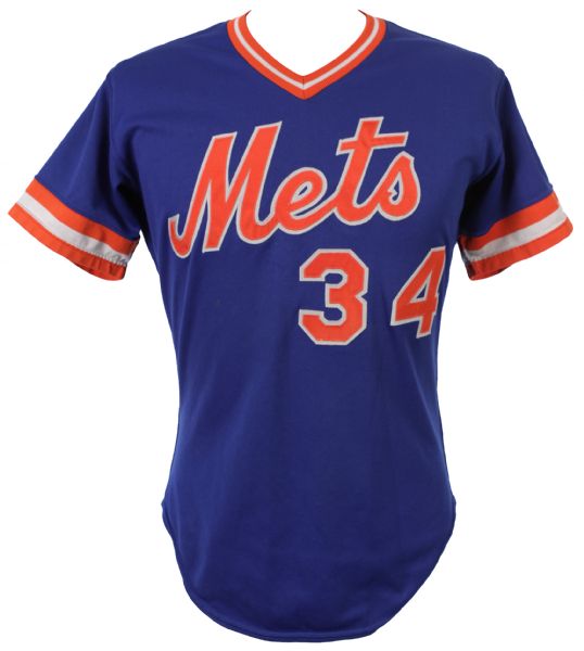 1983 Junior Ortiz New York Mets Game Worn Alternate Jersey (MEARS LOA)