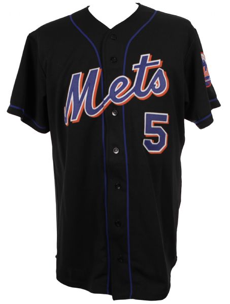 1998 John Olerud New York Mets Game Worn Alternate Jersey (MEARS LOA)