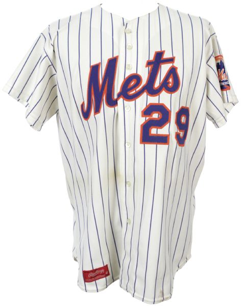 1973-76 New York Mets #29 Game Worn Home Jersey (MEARS LOA)