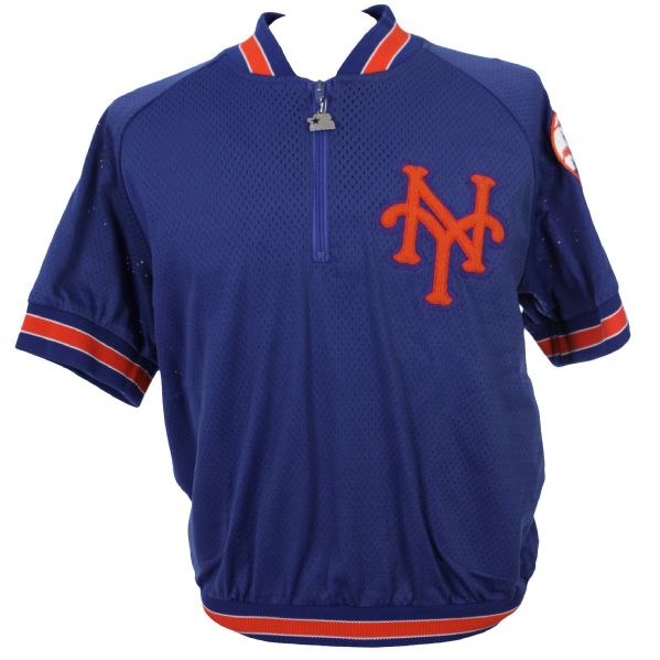 1991 Tony Castillo New York Mets Game Worn Warm Up Shirt (MEARS LOA)