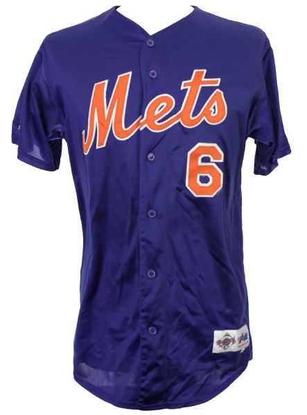 1996 Jerry Browne New York Mets Spring Training Game Worn Jersey (MEARS LOA)
