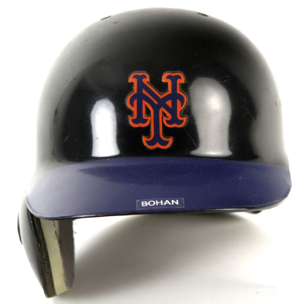 1997-98 Brian Bohanon New York Mets Game Worn Batting Helmet (MEARS LOA)