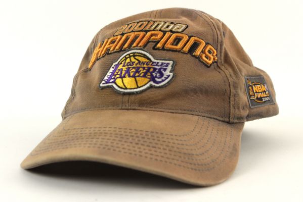 2001 Los Angeles Lakers NBA Champions Commemorative Hat 