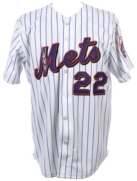 1999 Al Leiter New York Mets Signed Game Worn Home Jersey (MEARS LOA/JSA)