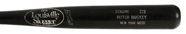 1997-98 Butch Huskey New York Mets Louisville Slugger Professional Model Game Used Bat (MEARS A9)