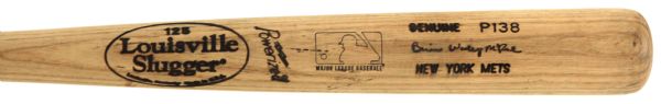 1997-99 Brian McRae New York Mets Louisville Slugger Professional Model Game Used Bat (MEARS LOA)