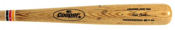1990-91 Hubie Brooks New York Mets Cooper Professional Model Game Used Bat (MEARS LOA)