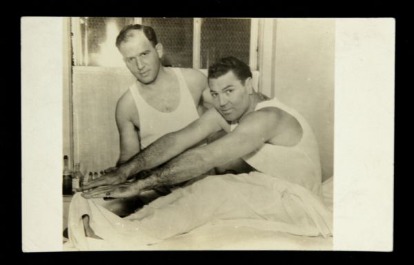 1920s Jack Dempsey World Heavyweight Champion Boxer 3.5" x 5.5" Postcard