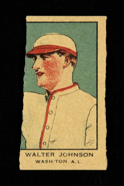 1910s Walter Johnson Washington Senators 1.25" x 2.25" Cutout